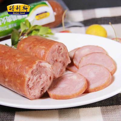 得利斯鸡肉肠200g*2早餐即食火腿切片三明治香肠鲜嫩鸡肉火腿肠