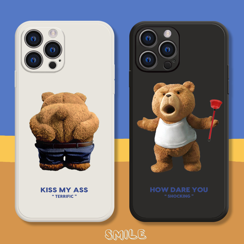 ins Unique and Non-Cliché iPhone 14 Plus Cases Suitable for Apple 11, Quirky Teddy Bear 13Promax Couple Phone Case, 12 High-End Silicone Xr Niche Cute Internet Celebrity P60 Huawei Mate50 ins Unique and Non-Cliché iPhone 14 Plus Cases Suitable for Apple 11, Quirky Teddy Bear 13Promax Couple Phone Case, 12 High-End Silicone Xr Niche Cute Internet Celebrity P60 Huawei Mate50
