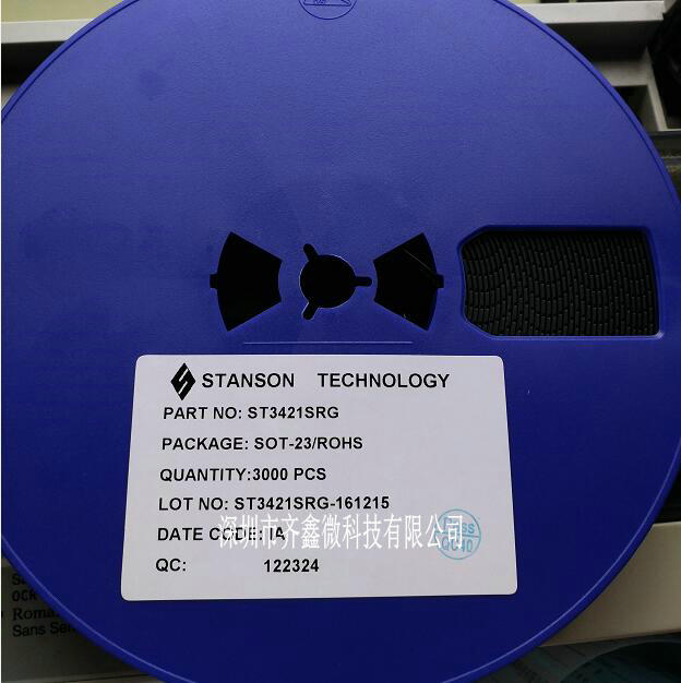 Original spot supply ST3421SRG SOT23 STANSON P-channel MOS tube 5A -60V