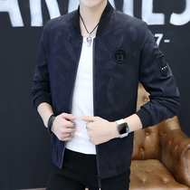 Spring and autumn coat men 2020 new students Korean slim jacket mens Tide 1 handsome coat casual clothing