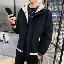 Mens coat 2020 Spring and Autumn New Baseball uniform Korean version tide 1 handsome slim autumn casual jacket jacket