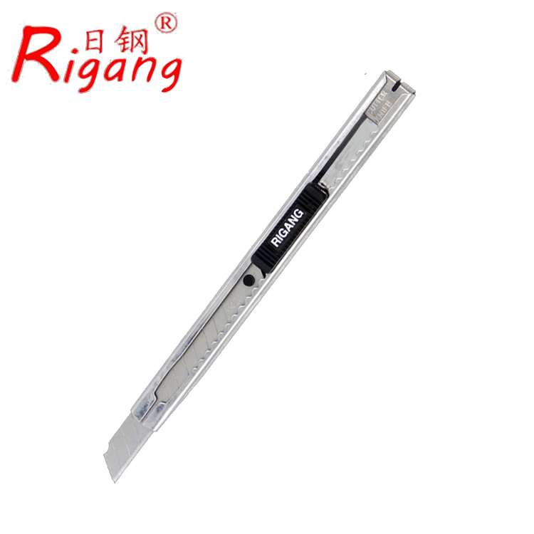 Daily steel 337 small metal beauty artificial knife tool holder stainless steel medium knife small cut paper adhesive film ring knife tool knife