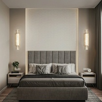 Nordic simple bedroom bed U head wall lamp modern restaurant Cafe study living room corridor aisle designer lamp