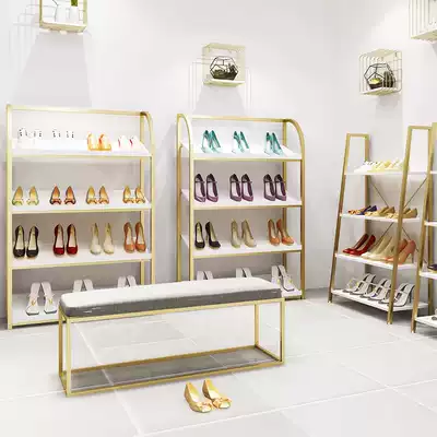 Shoe store floor-standing shoe rack display rack bag rack shopping mall shoe rack clothing store multi-layer floor rack