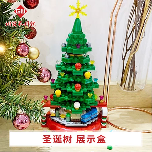 Рождественская елка 40338 Акриловая дисплея, подходящая для Le Qiao Hand -run Model Blind Box Прозрачная ящик для хранения ящика