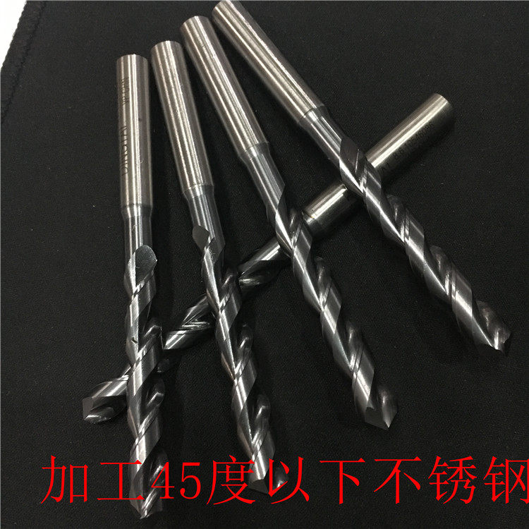 Super hard cobalt high-speed drilling imported used handle containing cobalt stainless steel high-performance VP drill long short-type titanium plating
