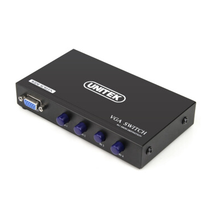 优越者（UNITEK）U-8705四切一VGA切换器四进一出高清视频共享器
