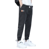 Демисезонные утепленные джинсы, удерживающие тепло повседневные брюки, штаны