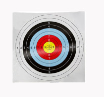 Target paper archery 40cm grass target bow and arrow shooting accessories grass target smooth color circle number target paper dart target paper