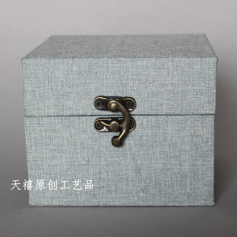 Zisha pot packaging box tea set brocade box Jianzhan brocade box ceramic box gift box purple pottery Rongchang pottery customization