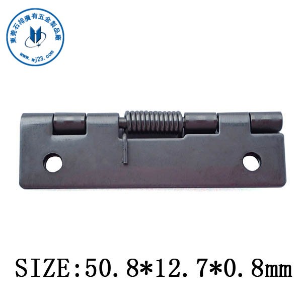Wide manufacturers supply stainless steel spring hinge elastic hinge Automatic closed hinge 8*12 7*0 8