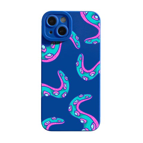 Dark Cthulhu Tentacle Purple iPhone Case