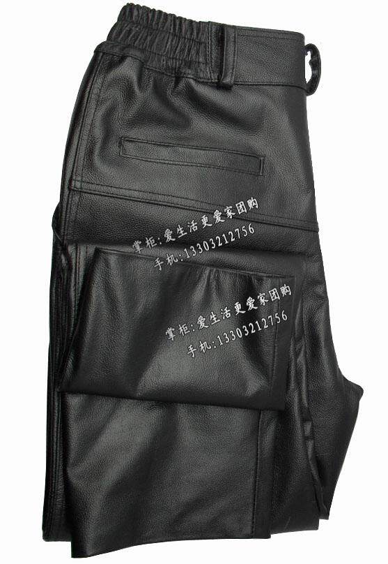 Pantalon cuir homme droit pour jeunesse - Ref 1492305 Image 15