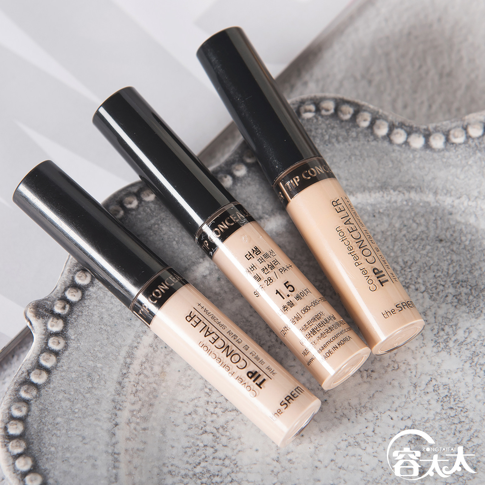 Mrs Yung Korea fresh concealer liquid cream Retouching cover Dark circles Acne marks freckles Dull concealer pen Face base