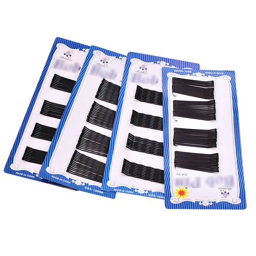 Ретро челка для взрослых, черная заколка для волос, аксессуар для волос