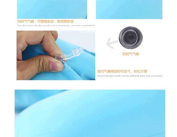 Full 9 nhân dân tệ vận chuyển thời trang giải trí sáng tạo du lịch gối bơm hơi gối hình chữ U gối cổ tử cung gối cao su u hình gối gối kê cổ