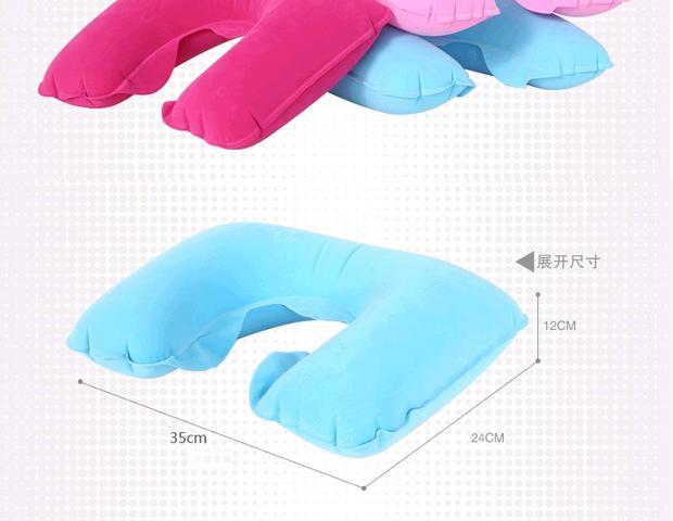 Full 9 nhân dân tệ vận chuyển thời trang giải trí sáng tạo du lịch gối bơm hơi gối hình chữ U gối cổ tử cung gối cao su u hình gối gối kê cổ
