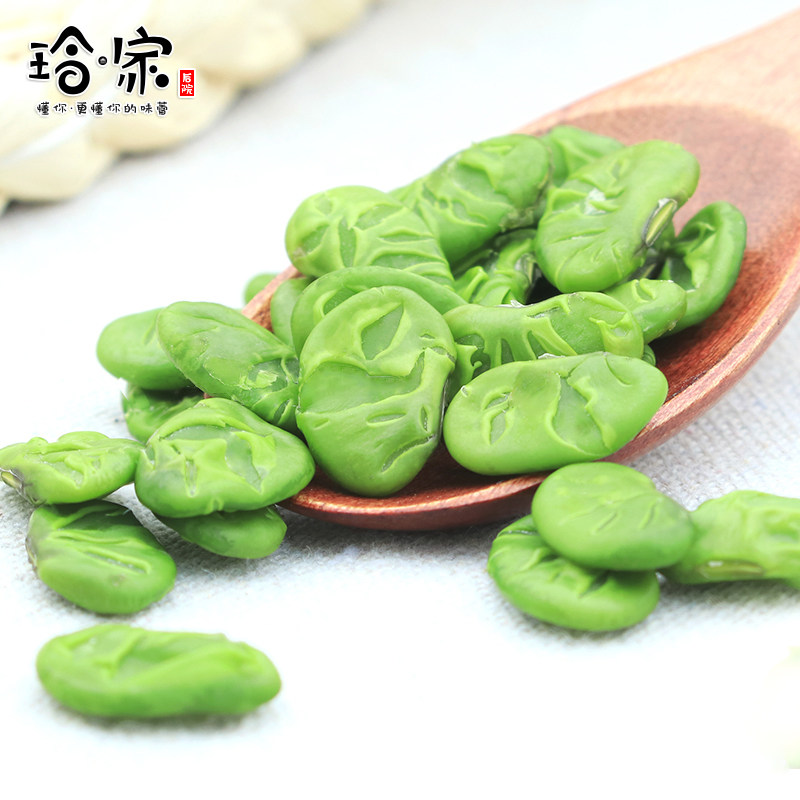 (New Arrivals) Zhai Shitang) Niu Tread Flat Kaoru Green Beans Shanghai Zhujiajiao Specialty Kaoru Edamame Baked Bean Tea