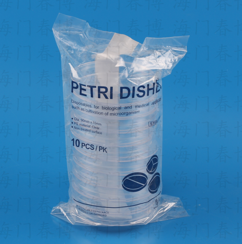 Jiangsu Setai bacteria culture petri dish 90mm sterilization cultured petri dish plastic culture dish disposable petri dish