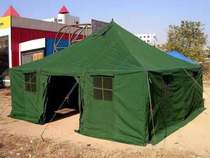 Type 81 class single tent standard outdoor camping accommodation disaster relief stand military green camouflage canvas single tent