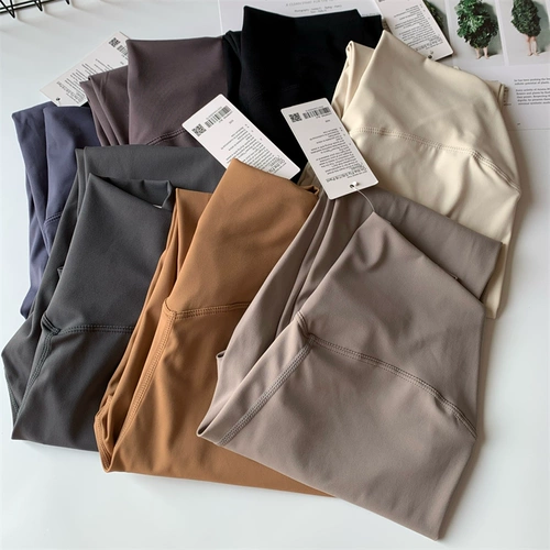 Комфортные леггинсы, штаны, эластичный комбинезон для спортзала, высокая талия