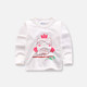 Boys' long-sleeved T-shirts, spring and autumn girls' pure cotton bottoming shirts, new children's casual sweatshirts, baby fashion T-shirts