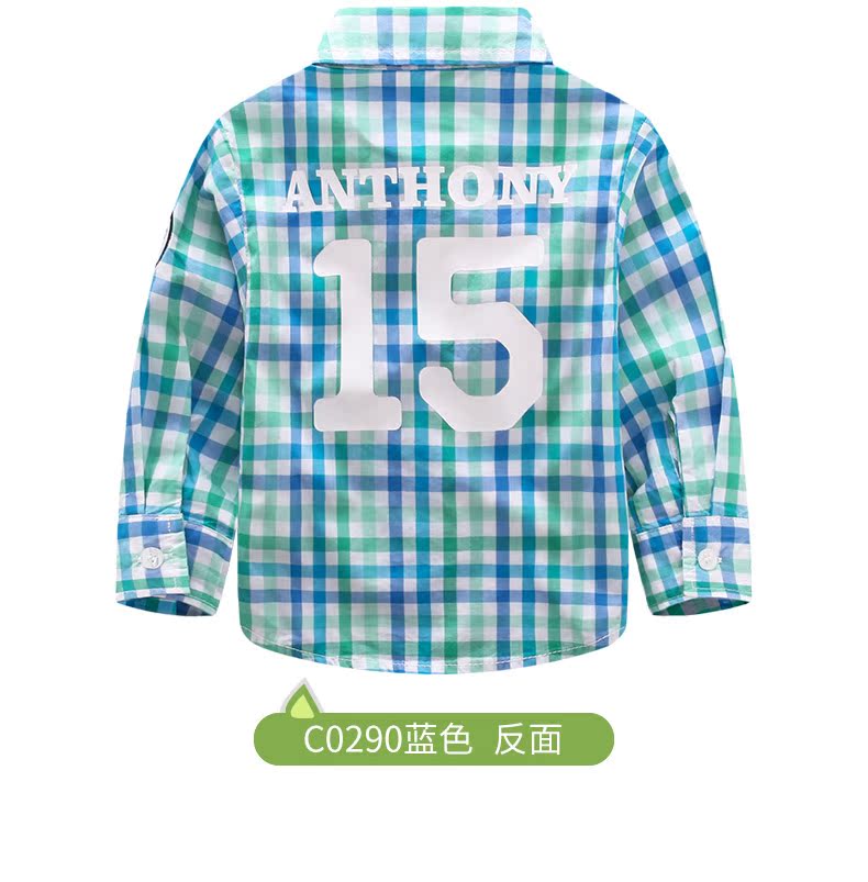Chemise garcon SINGBAIL à manche longue - Ref 2074586 Image 23
