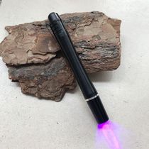 With pen holder 2 section 7 mini banknote 365 porcelain stamp amber purple UV flashlight custom LOGO