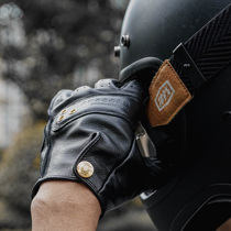 (悟空)MR MOTOR motorcycle riding motorcycle Harley summer fallproof cowhide leather vintage gloves