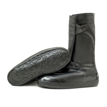 MR MOTOR Men and women waterproof and rainproof non-slip thickened wear-resistant one-piece motorcycle motorcycle riding rain shoe cover