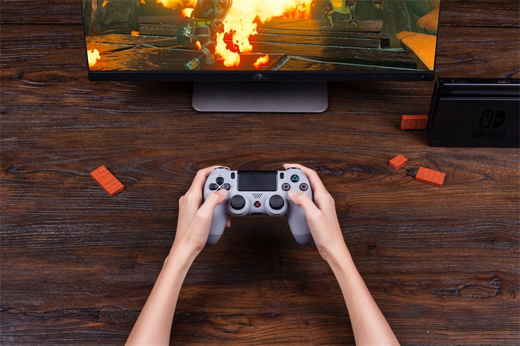 Tám máy thu USB không dây Bluetooth Máy tính Raspberry Pi NSwitch Máy trò chơi PS34 Xử lý chuyển đổi phụ kiện chơi game pubg mobile