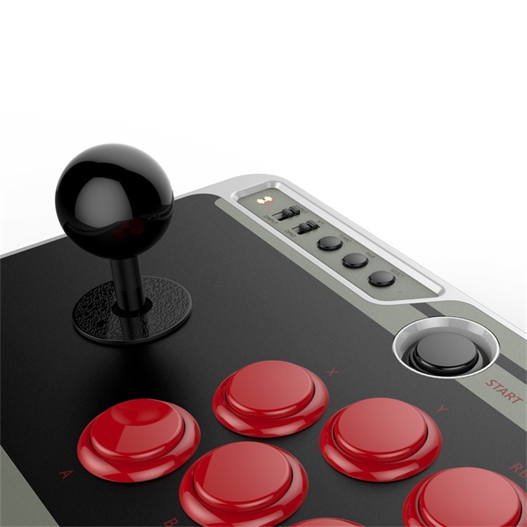 Tám Giáo Hội NES30 Không Dây Bluetooth Arcade Rocker USB Vua của Trò Chơi Chiến Đấu Chuyển Máy Tính Android Điện Thoại Mac tay cầm ps2