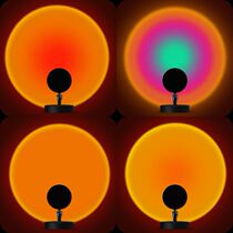 Screenplay killing ambient lights game lampstand werewolf table lights led charging scary lantern accessories remote control scene colorful