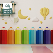 Soft bag Wall Wall Wall anti-collision wall stickers childrens room tatami kindergarten early education culture wall wall panels self-adhesive