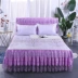 Tencel Ruanxi nước lạnh dây băng mat gấp ba mảnh 1,5m giường 1.8m váy mùa hè mat khỏa thân - Thảm mùa hè chiếu trúc đơn Thảm mùa hè