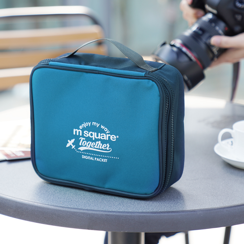 Msquare Travel Digital Storage Pack Data Line Canon Sony FujiFilm Micro SLR Camera Lens Shoot Reed