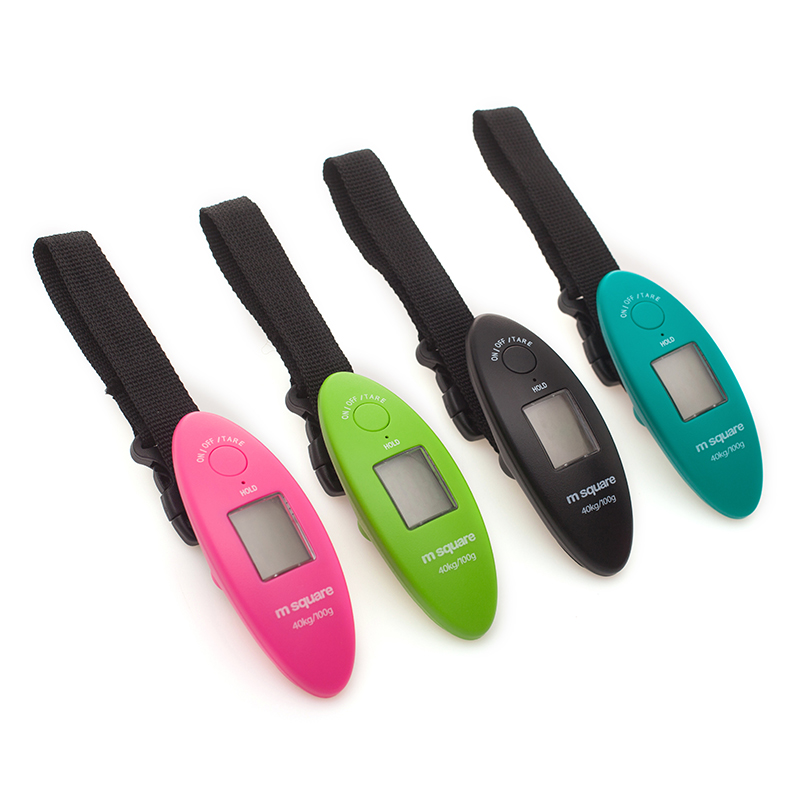 m square Travel outdoor electronic hand luggage scale Portable bag scale Mini portable hook scale