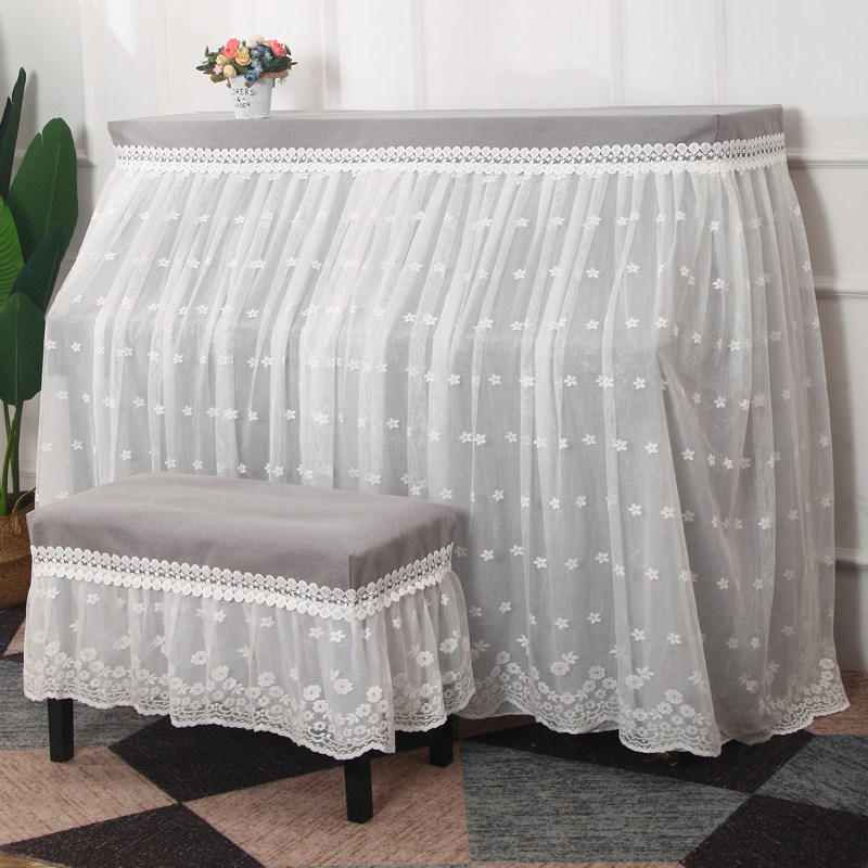 Piano Hood Full Hood Upscale Nordic Piano Sleeve Minimalist Modern Dust Shield Hood Cloth American Light Extravaganza Princess