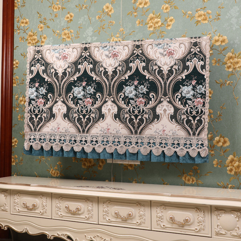 TV cover cloth dust cover European TV cover 55 inch 65 LCD hanging TV dust cloth Household American
