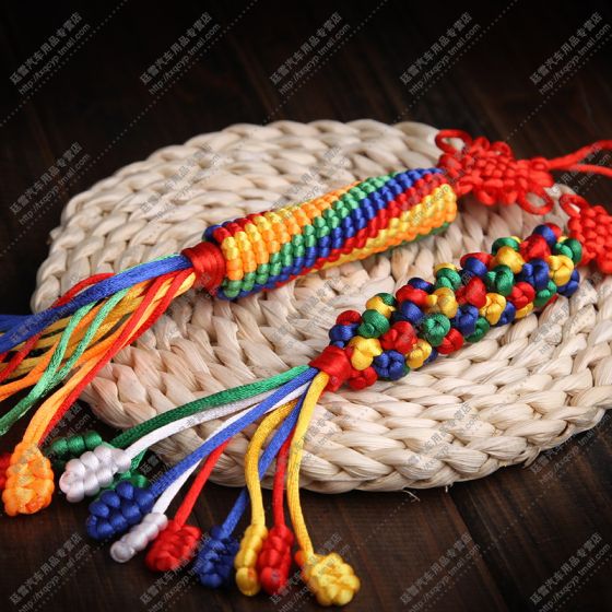 Car pendants, Tibetan accessories, car accessories, security and peace charms, Vajra knot pendants, entry and exit security pendants, car accessories