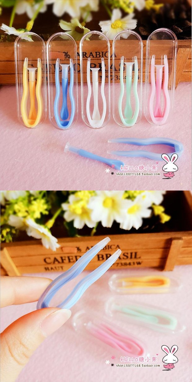 Phiên bản nâng cấp của nhíp dính liền với ống hút nhỏ kính áp tròng đeo công cụ đeo hộp mate clip đặc biệt gói hút thanh - Swiss Army Knife bộ dao làm bếp Đức