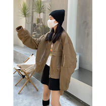 2022 New Early Spring Short Coats Women Superior Sense Baseball Uniform Design Sensation Small Crowdspring Oversize Exploits