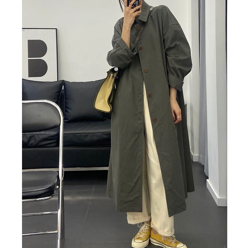 2022 Spring Autumn New this year's popular style coat jacket women's coat with long version of little subchic design feel casual