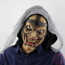 Halloween party props cospla props horror Ghost rotten face clown latex scary pimp monster male mask