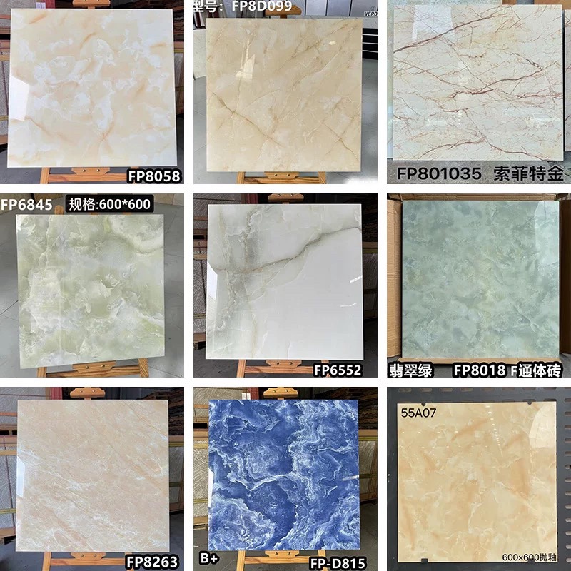 Foshan Ceramic Tiles 800X800 Living Room Wear-Resistant Jade Floor Tiles Marble Full-Body Floor Tiles Non-Slip Background Wall Tiles Foshan Ceramic Tiles 800X800 Living Room Wear-Resistant Jade Floor Tiles Marble Full-Body Floor Tiles Non-Slip Background Wall Tiles
