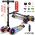 xe thăng bằng jianer Xe tay ga trẻ em Youqi 2-6-9 tuổi trai và gái 4 giày trượt patin flash xe cân bằng cho người mới bắt đầu - Smart Scooter xe điện cân bằng homesheel Smart Scooter