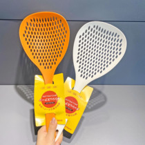 Japan imports high temperature resistant large leaking spoon Home Kitchen long handle filter Spoons Scoop Leaking Spoon Drain