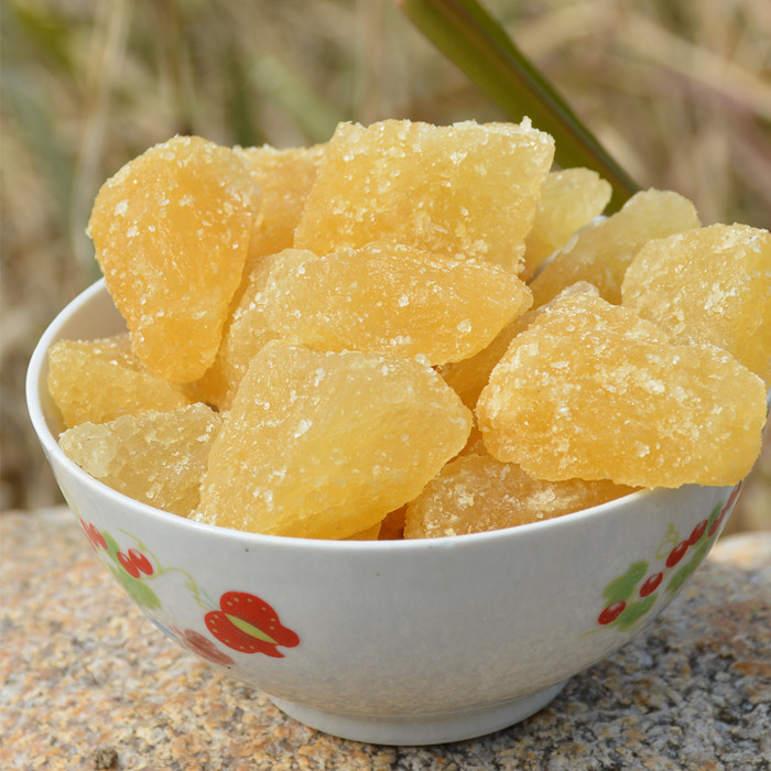 Xiaojiang Old Ice Sugar Traditional Process No Add Yellow Ice Sugar polycrystalline Icing Sugar Non Single Crystal Saucepan Soup Earth Icing Sugar 500g