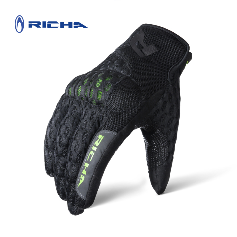 RICHA new summer locomotive gloves anti-fall anti-wear and wear resistant riding touch screen gloves male and female universal