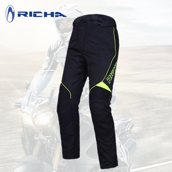 RICHA Yellow Green Riding Pants Cross-country Male Locomotive Pull Pants Windproof Anti-Fall 713 New Promotions